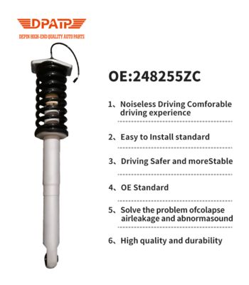 Kit combinés filetés personnalisés Amortisseur avant 248255 Amortisseur inductif pour Maserati Quattroporte M139 2007-