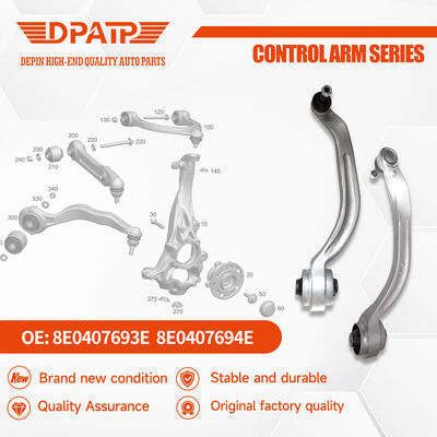 Pièces de suspension de véhicule 8E0407693E 8E0407694E 4D0407693E 4D0407694AC Bras de suspension de remplacement OE pour Audi A6 C5 VW Passat